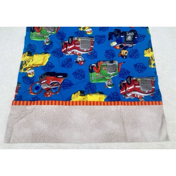 Kids Paw Patrol Handmade Standard Pillow Case SET of 2! Red & Blue -Chase Rubble - Picture 6 of 11
